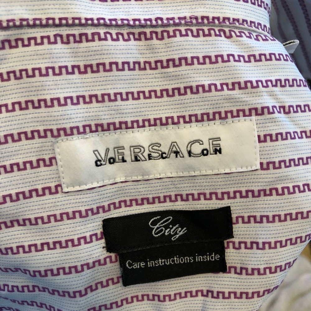 Versace button up